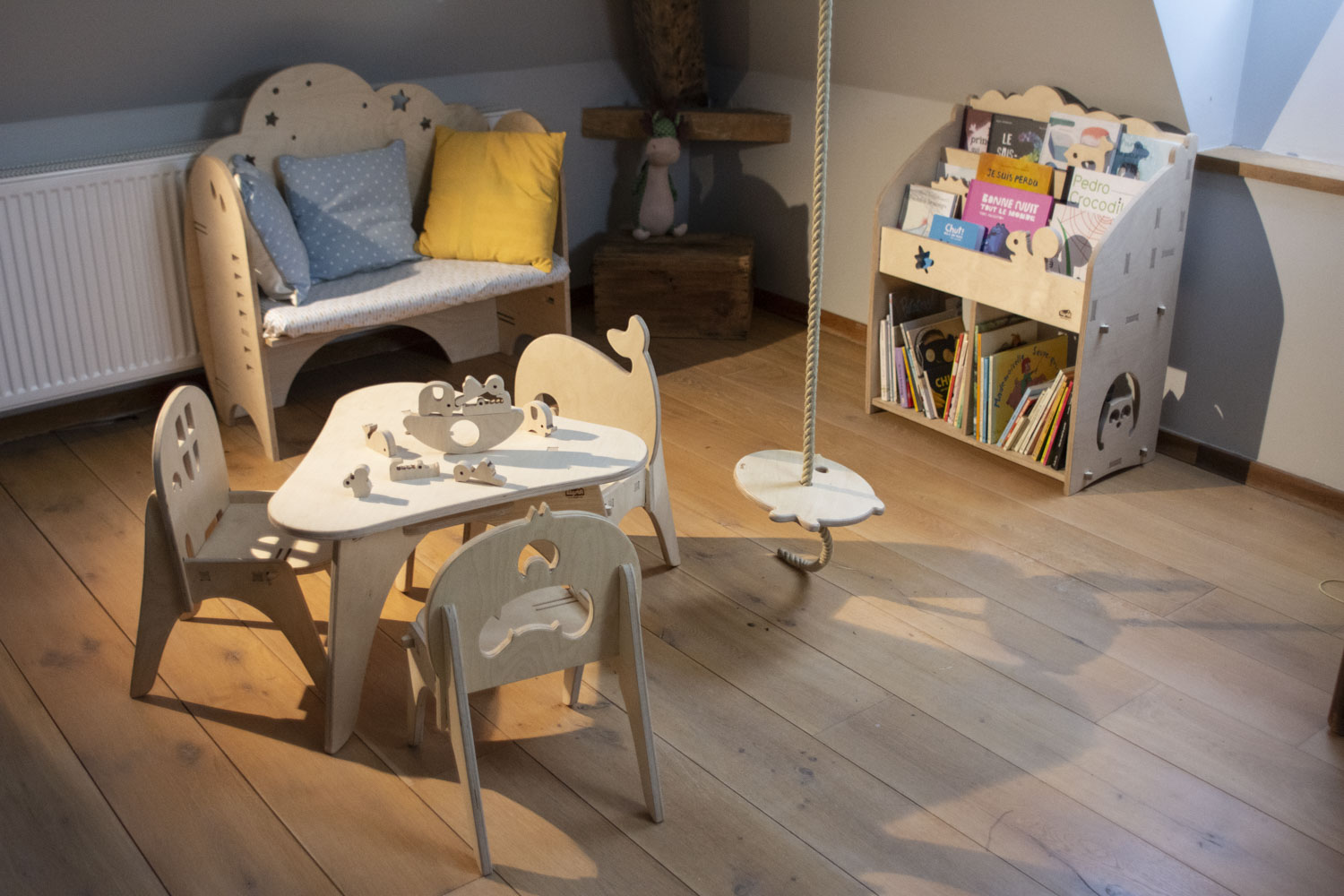 Ensemble Table et 3 Chaises
