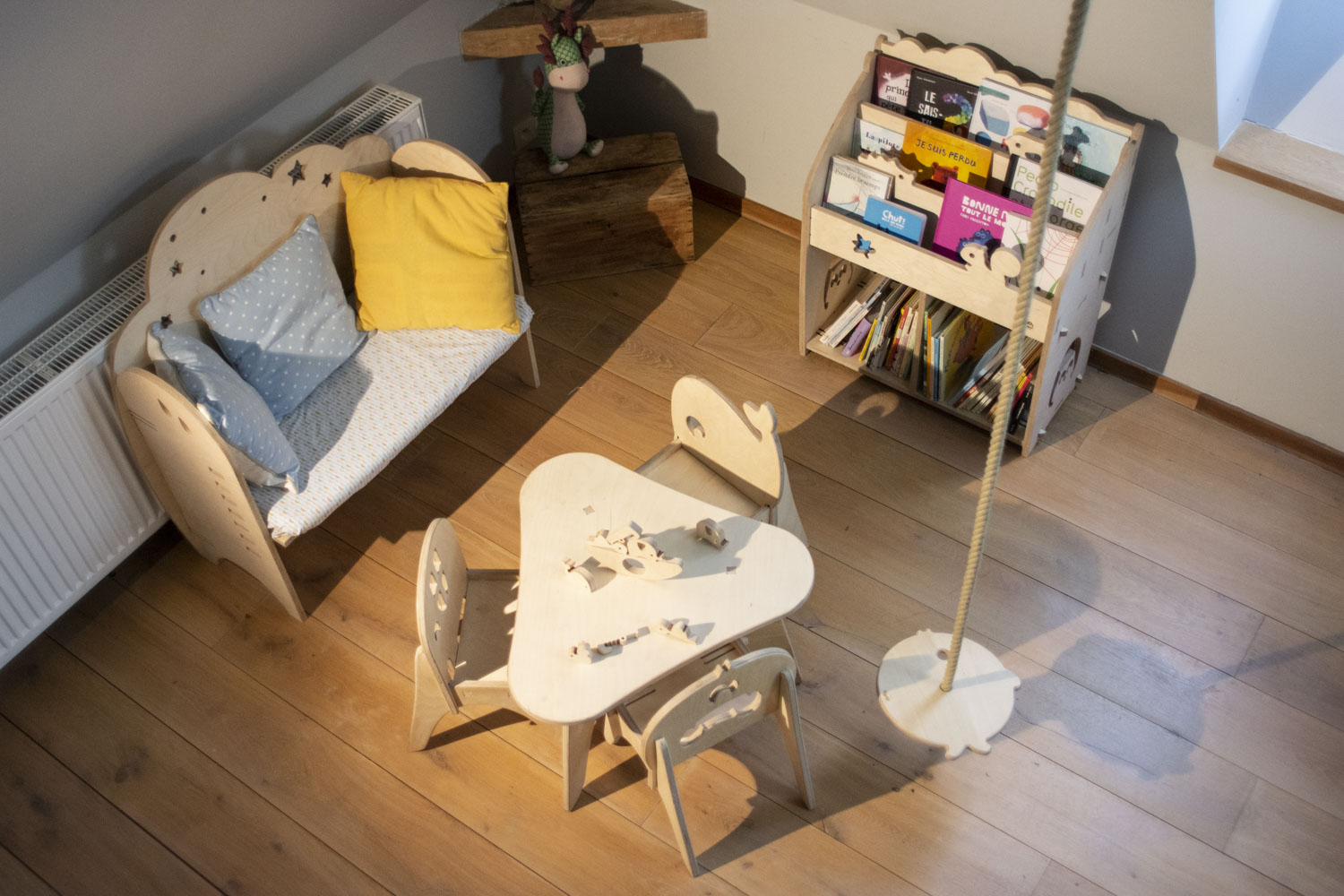 Ensemble Table et 3 Chaises