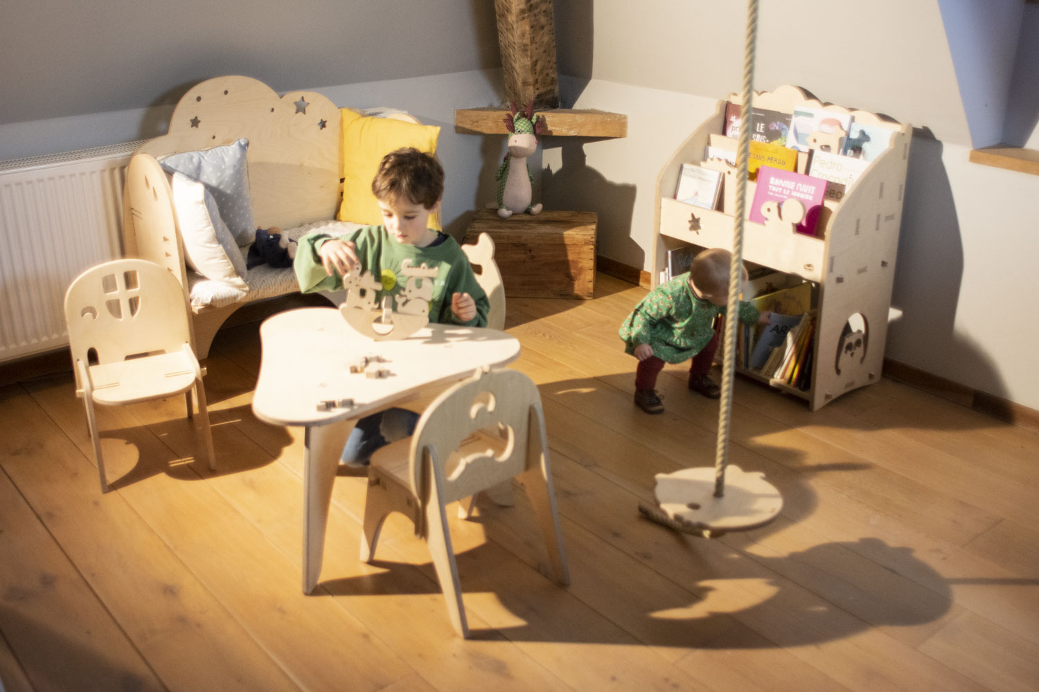 Ensemble Table et 3 Chaises