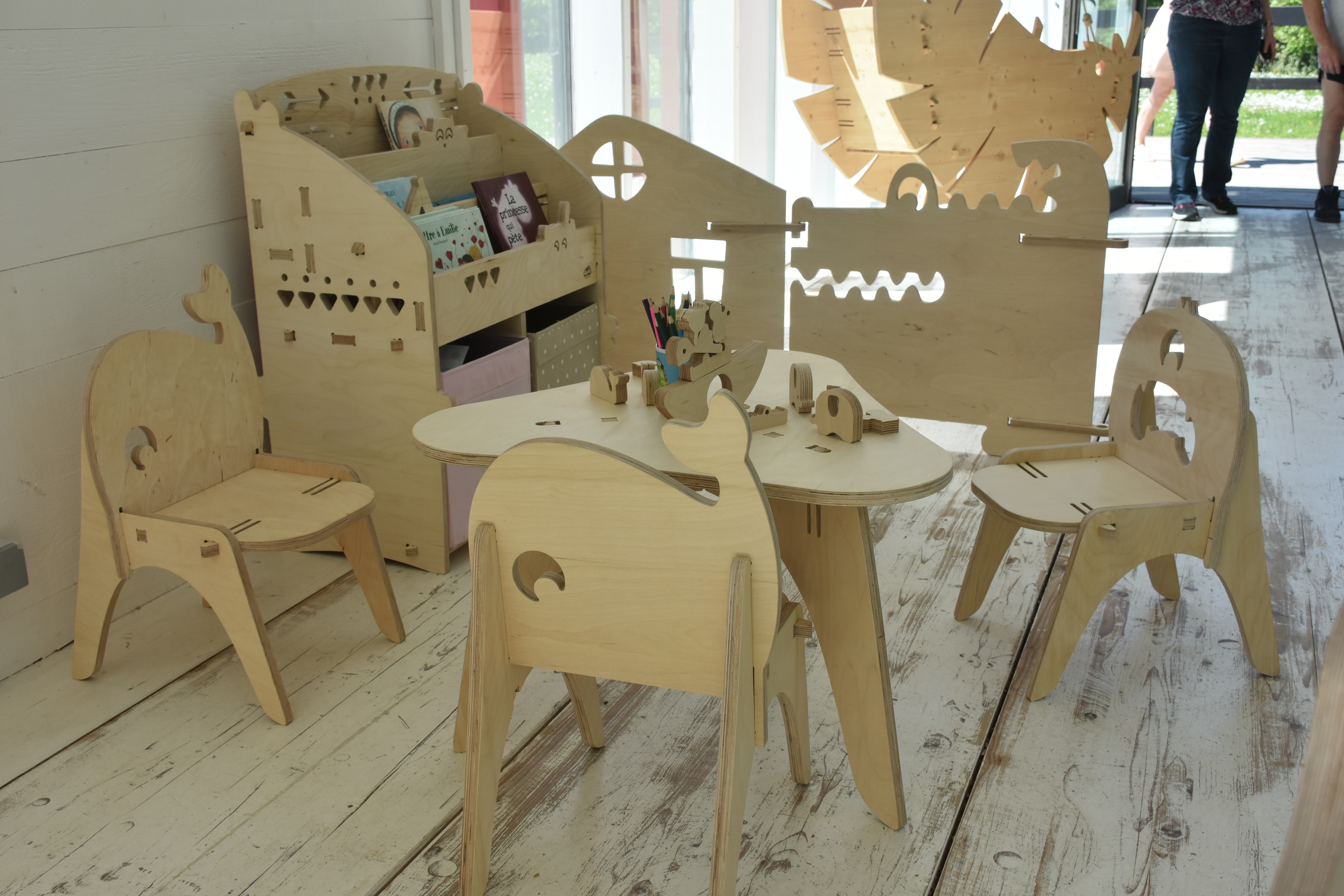 Ensemble Table et 3 Chaises