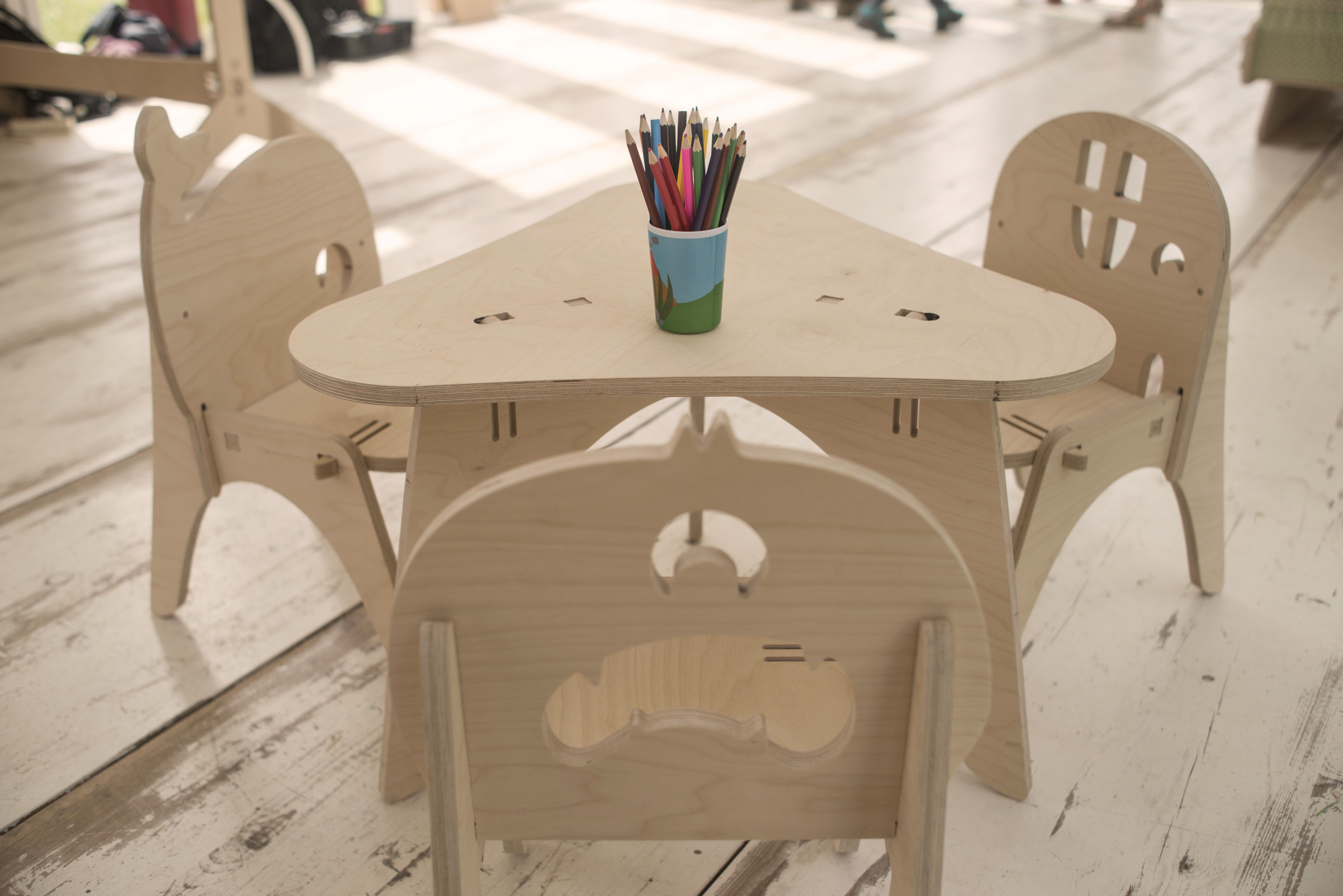 Ensemble Table et 3 Chaises